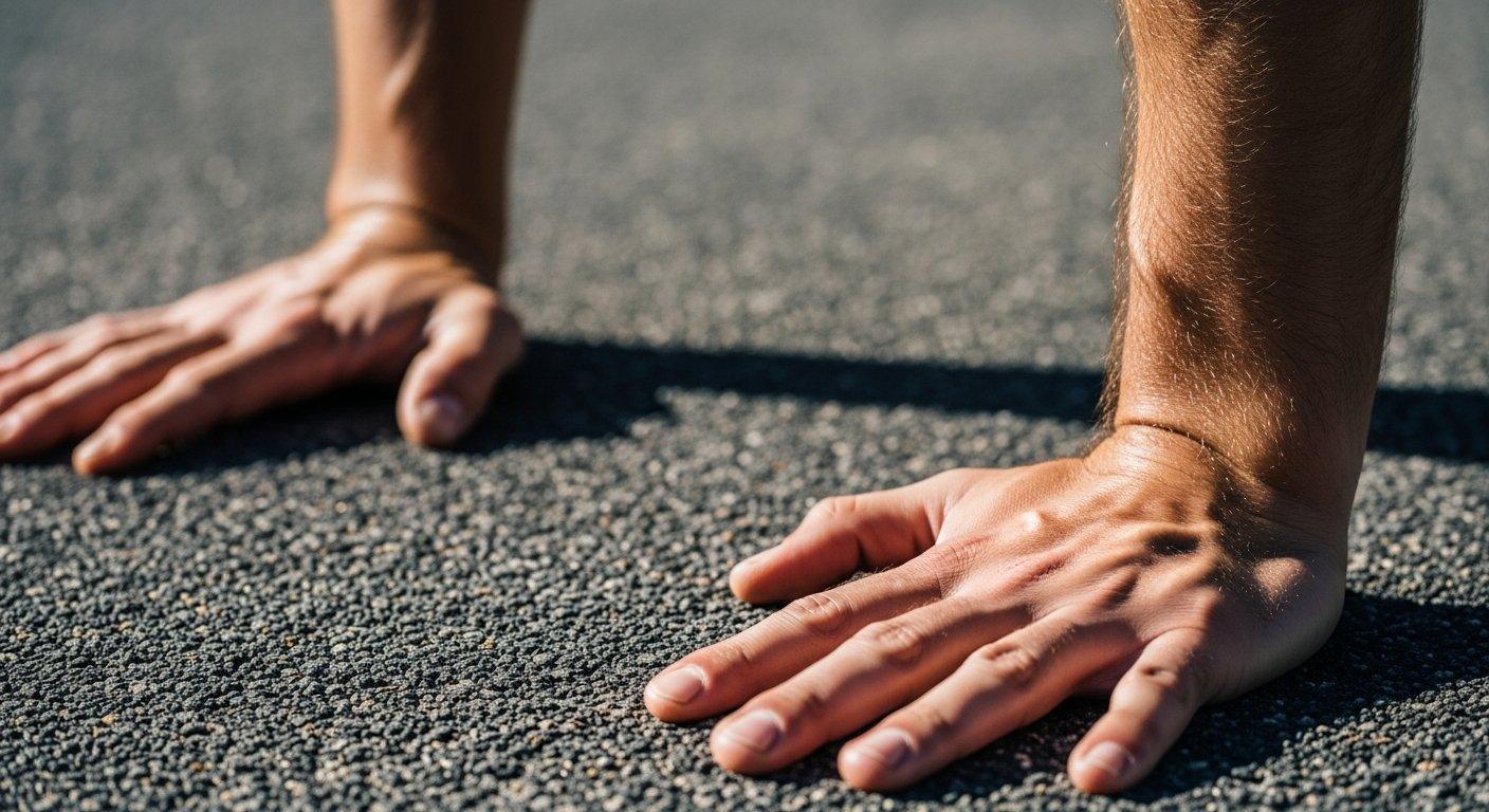 Jak najefektywniej wykonać stację Burpee Broad Jumps, aby nie stracić sił przed biegiem?