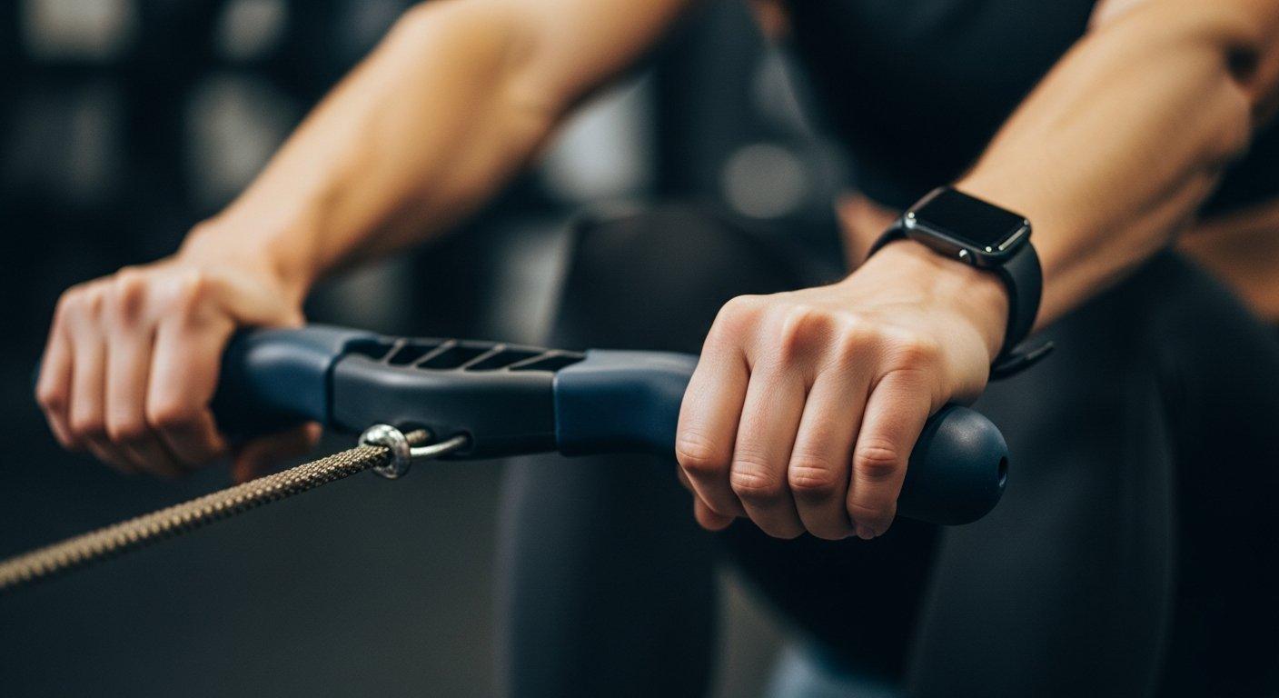 Jak poprawić technikę na stacji Rowing, aby nie przeciążyć dolnego odcinka pleców?