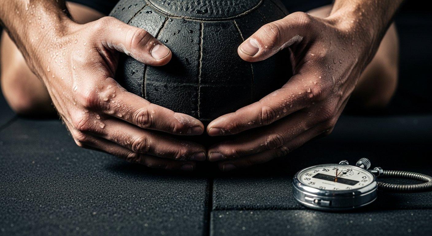 Jak wygląda konkurencja Wall Balls na ostatniej stacji Hyrox i jak trenować do niej wytrzymałość?