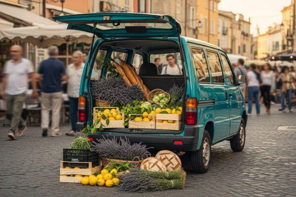 Piaggio porter van – test pojemności małego vana