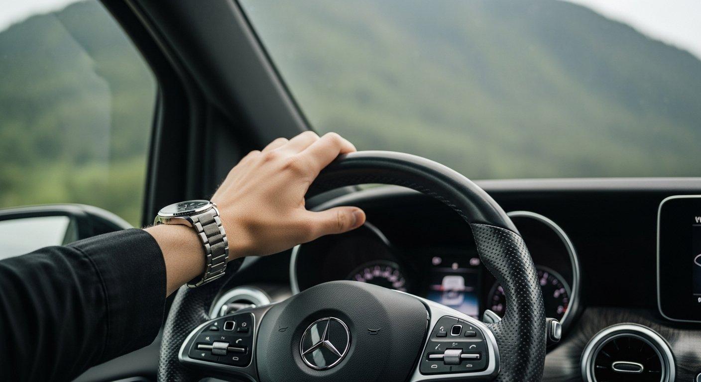 V klasa – luksusowy test Mercedesa (zdjęcia)